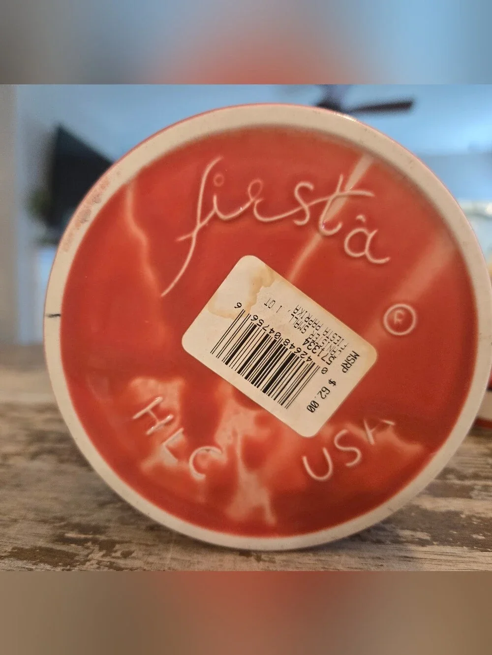Fiesta 1 qt. Ceramic Storage Canister with Lid